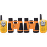 Комплект раций и биноклей LEVENHUK LABZZ WTT10 ORANGE 79671