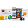 Набор LEVENHUK LabZZ MV1 Amethyst: микроскоп и книга 77622